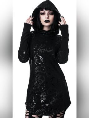 Killstar Lift The Veil Hoodie, VGUC, Size XS